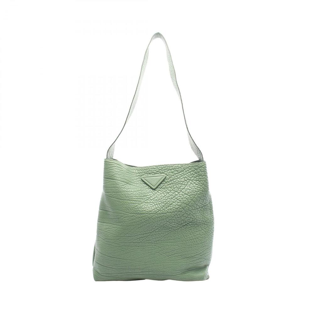 Prada Bag Green Leather Tote - Picture 2 of 6